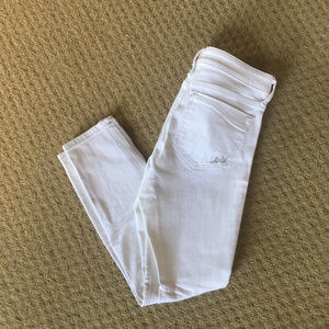 Express Stella Low Rise White Jeans Size 6 NWT